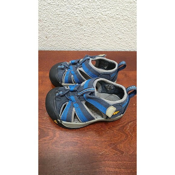 Keen infants Newport H2 Closed-Toe Hiking Sandals Size 5 Blue & Gray - Picture 4 of 8